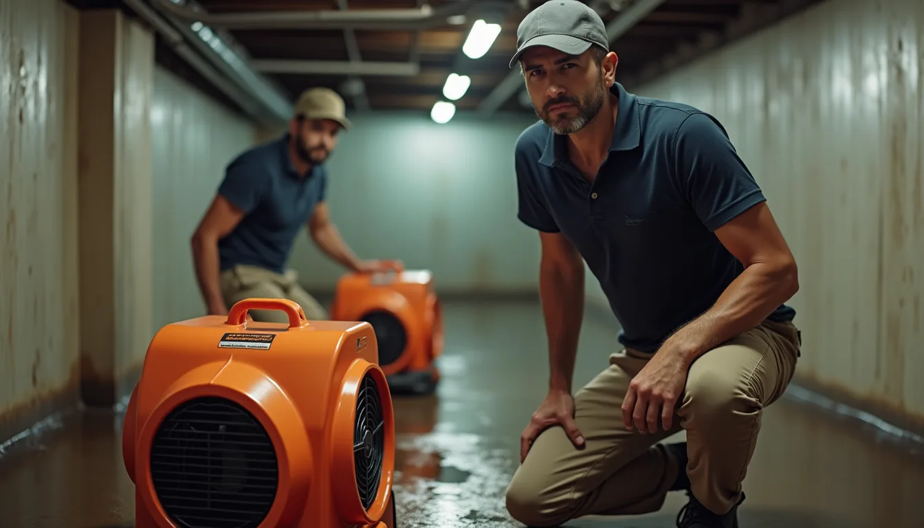 Basement Flood Repair